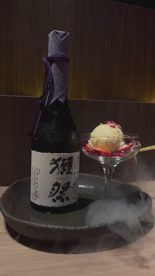 Niku Ou Dassai Sake Ice cream